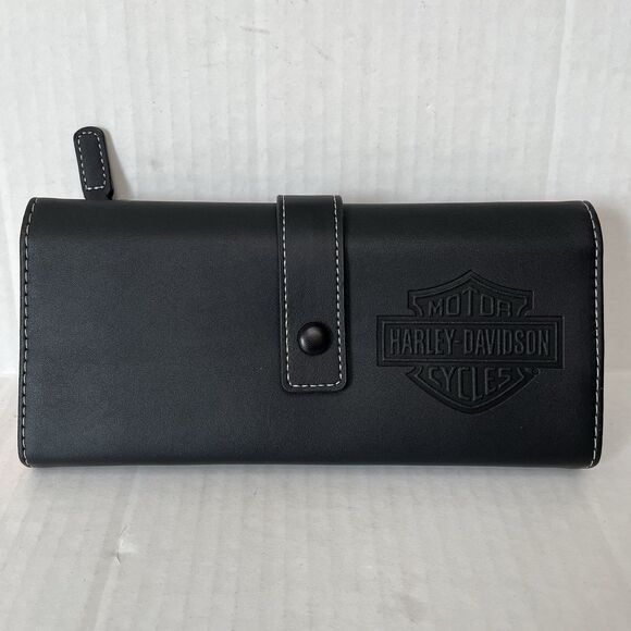 HARLEY-DAVIDSON TRAVEL TECH TRI-FOLD PORTABLE CORD ORGANIZER/WALLET - Picture 7 of 15